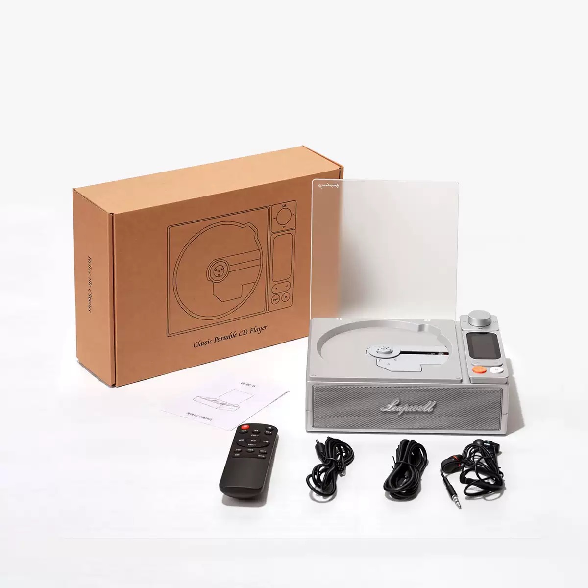 202シルバー / 付属品：本体*1、イヤホン*1、リモコン*1、取扱説明書*1、電源ケーブル*1、オーディオケーブル*1