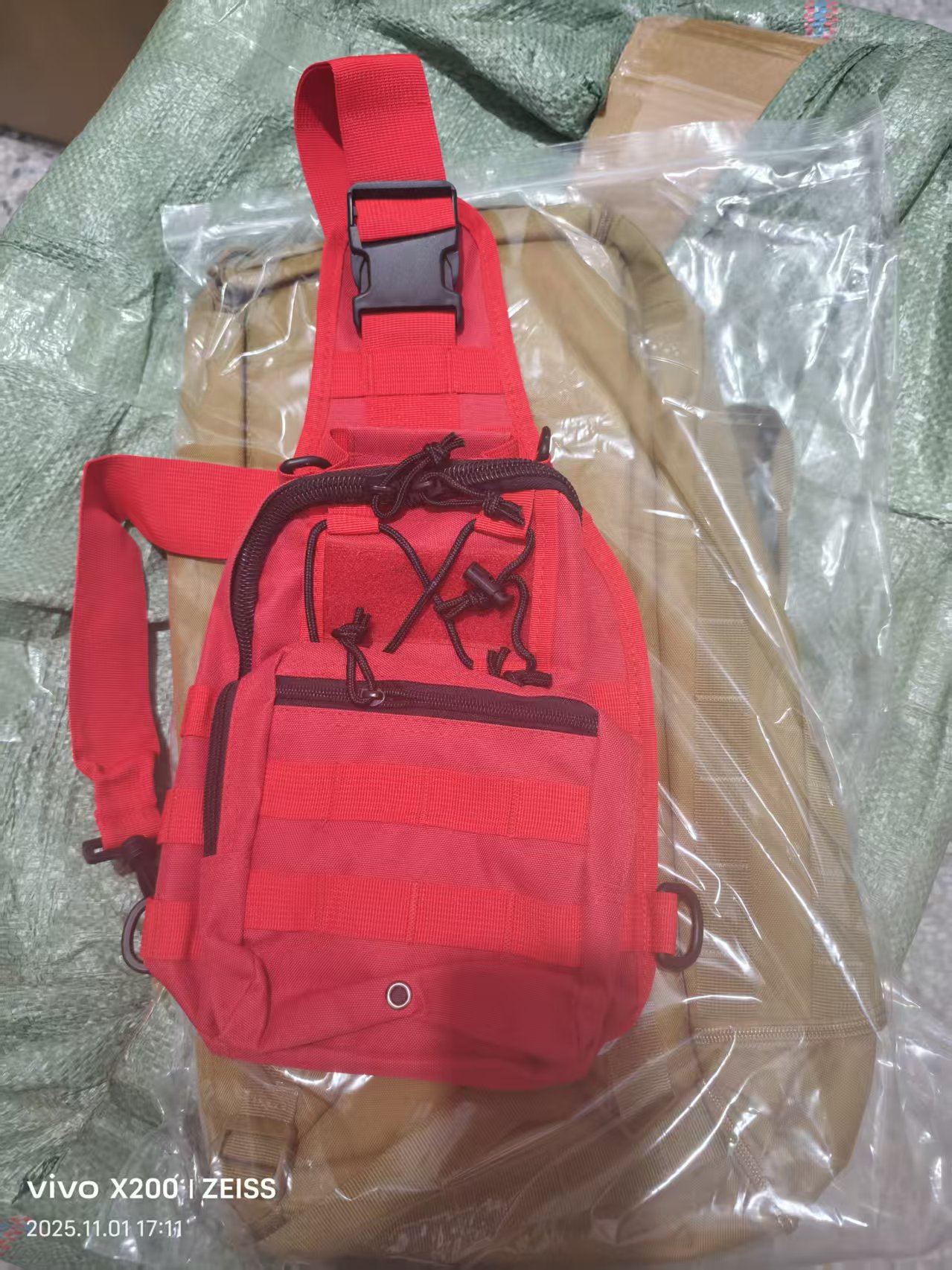Pechera Táctica de Hombro para Hombre de Tela Oxford Impermeable para Ciclismo image 16