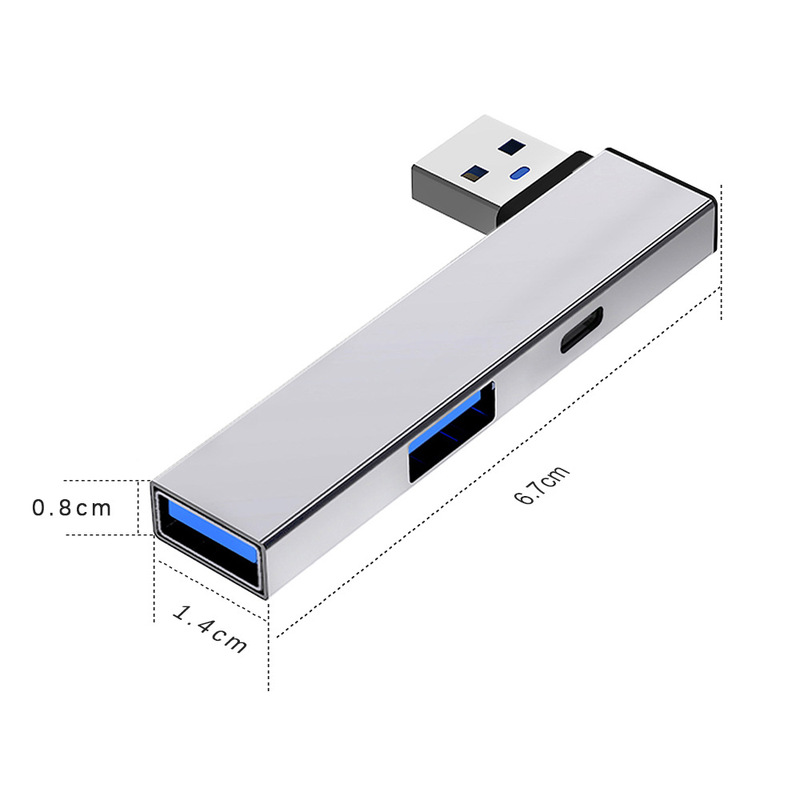 USB3.0アダプタスプリッタhubハブコンピュータ多機能拡張ドック|undefined