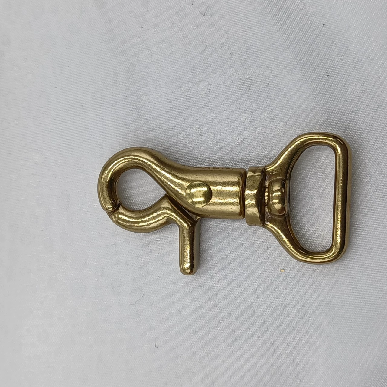 Латунный японский крючок-б buckle для DIY денежных тканевых цепочек, ключ-кольцо с овальным кольцом ракушечный зажим
