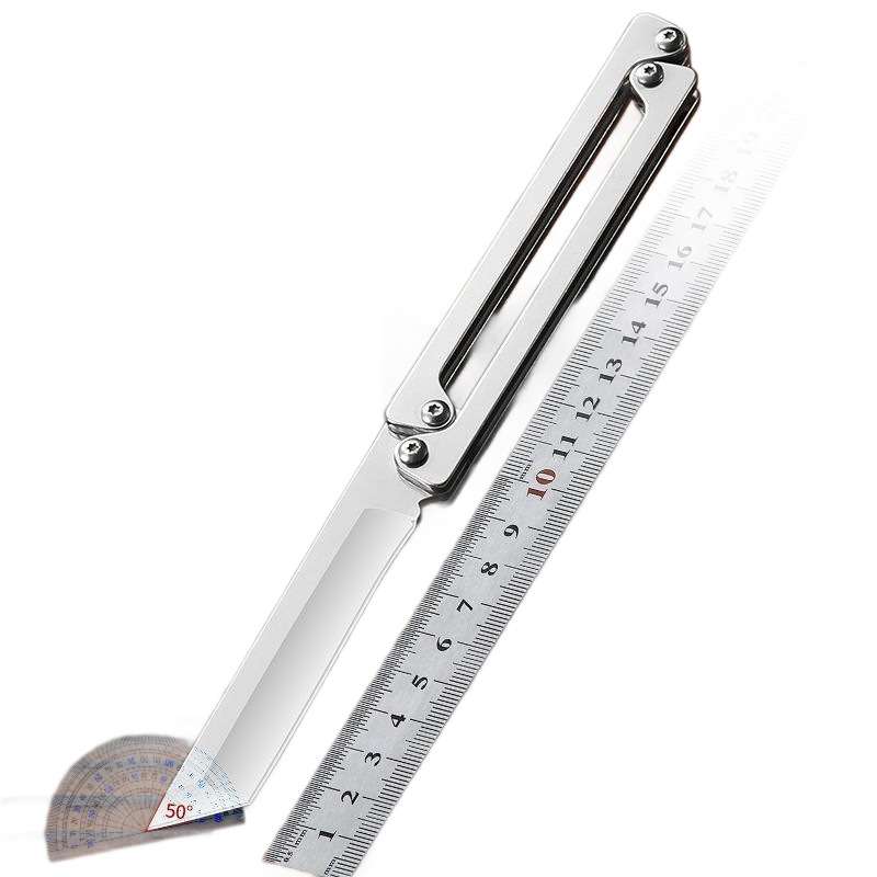 Coltello da frutta affilato pieghevole ad alta durezza per esterni, per mangiare carne, disimballaggio, portatile per la consegna, autodifesa, casa_voghion.com