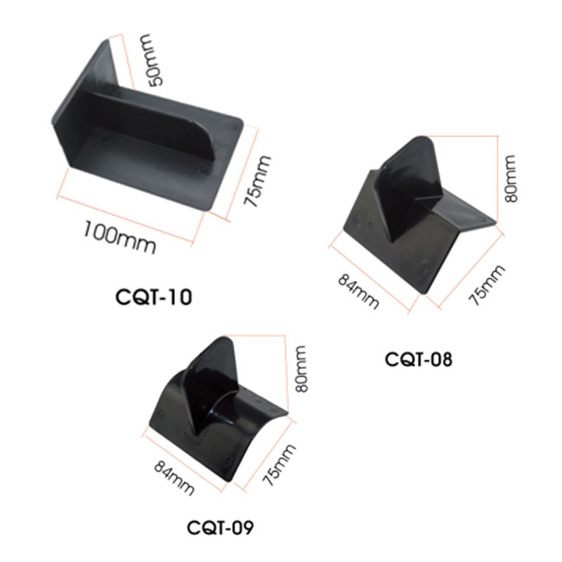 Venta caliente transfronteriza ángulo recto esquina redonda lado FLAPPER fondant cake molde para hornear DIY cerámica arcilla