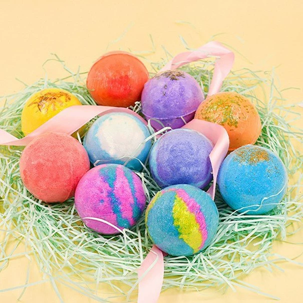 Высококачественный набор для ванны: бомбочки для ванны, соль для ванн, шарики с эфирными маслами для ванночек для ног.