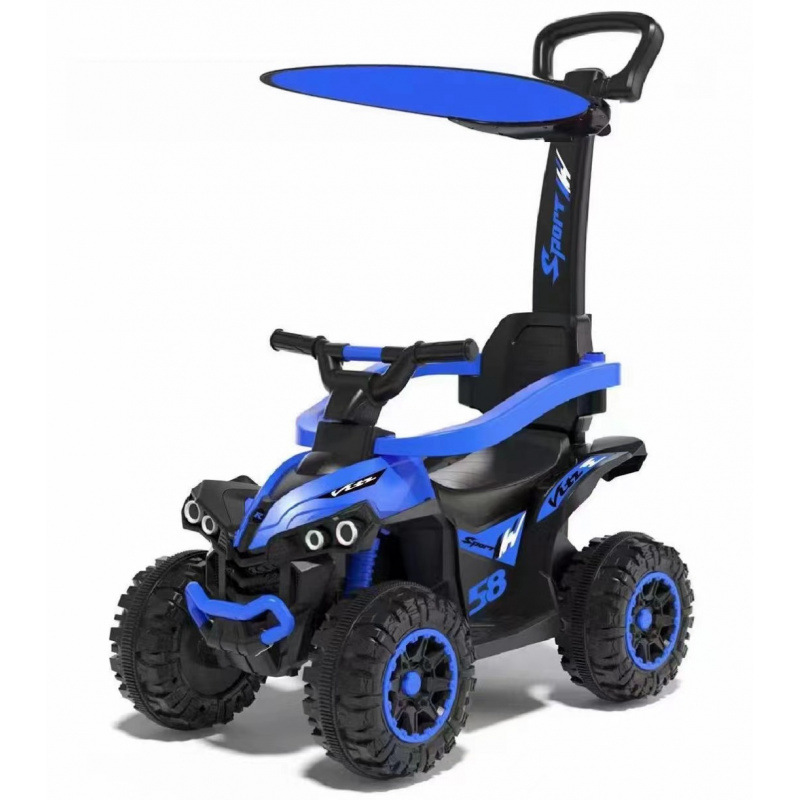 Exportación transfronteriza cochecito para bebés, andador para niños de 1 a 5 años, andador de empuje manual, coche de juguete, defensa lateral