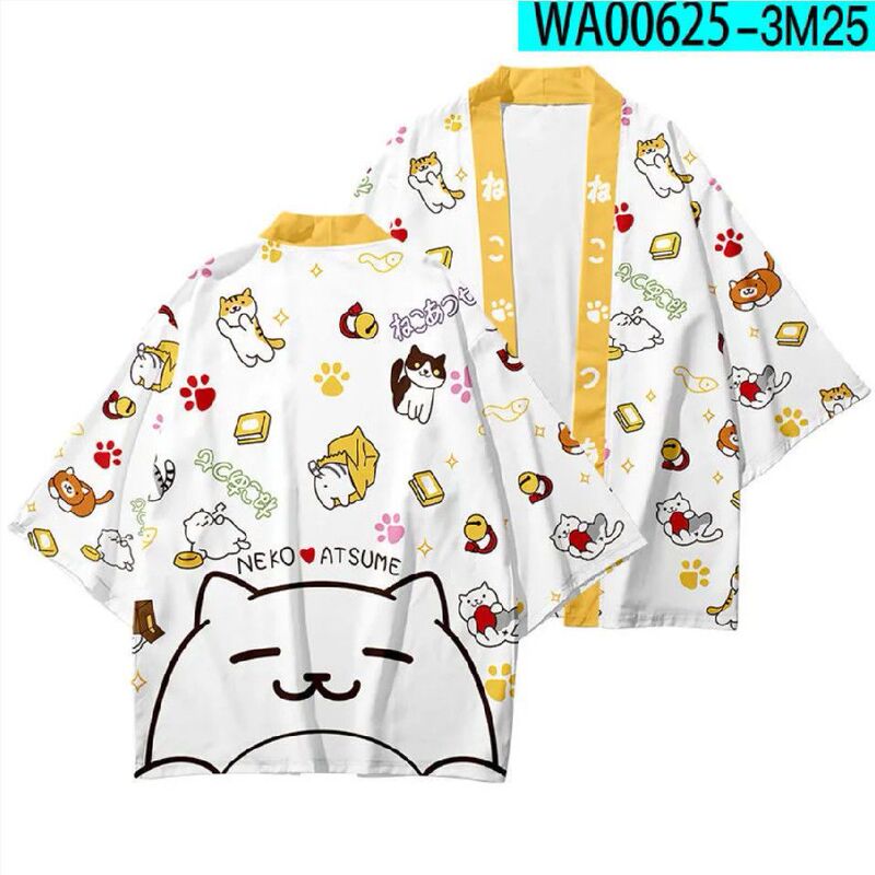 田園柴犬演出服文芸新商品道長羽織着物デジタルプリント|undefined
