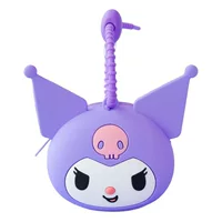 Sanrio co-Brand kulomi Kitty Melody мини маленький портмоне силиконовая Милая декоративная сумка Подвеска
