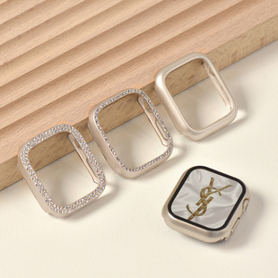 Applicable to AppleWatch Apple Watch S9 Protective Shell iWatch8/7/6/5/SE Generation Color Protective Cover Hard