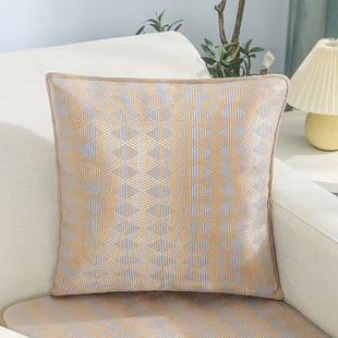 Wholesale Summer Ice Rattan Mat Pillow Cover Office Pillow Back Cushion Cover Bedside Sofa Mat Cushion Cover