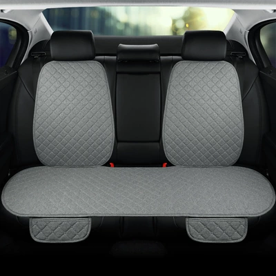 Four Seasons Pad, seat + backrest for the rear row - rear-seat-backrest-in-elegant-gray-universal