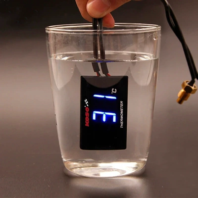 Motosiklet ləvazimatları və aksesuarları: Temperature Gauge Waterproof Instrument
