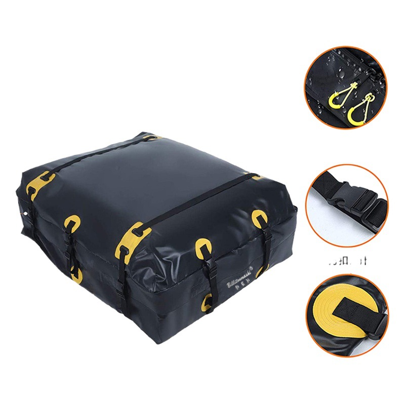 Venta directa de fábrica bolsa de techo súper gran capacidad de techo bolsa impermeable bolsa de viaje bolsa de equipaje de techo protección solar impermeable