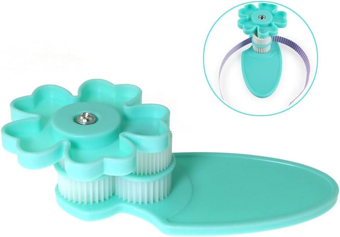 RLECS 녹색 물결 모양의 종이 크림퍼 종이 와인 수제 공예 T