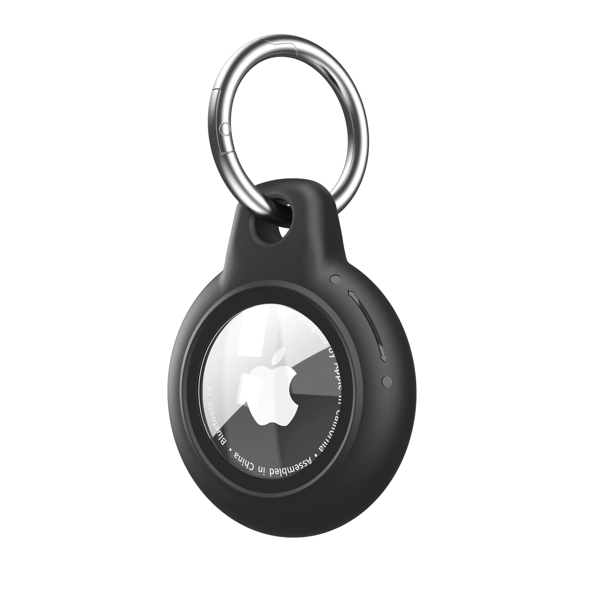Защитный чехол для Apple AirTag из ПК, поворотный snap, против потери, тройная защита AirTag2