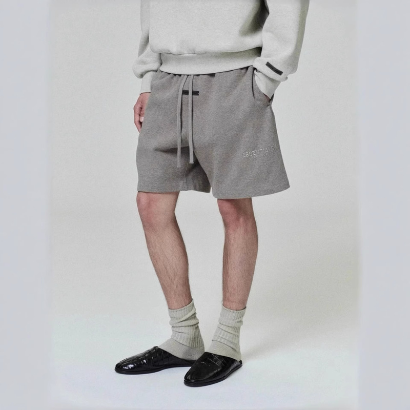 Essentials Hhh American High Street Fashion Brand Casual Loose Couple Sports Drawstring Men's Summer Shorts Trendy