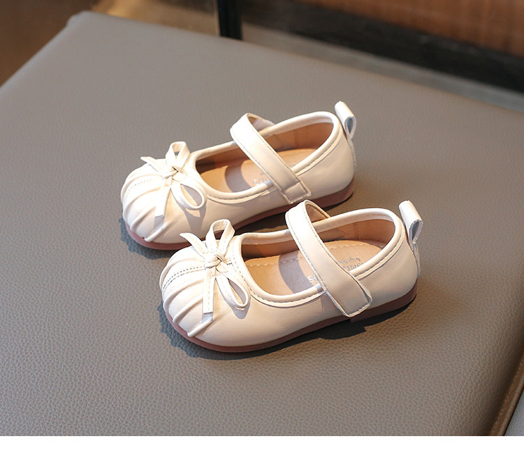Mocassins en cuir pour filles avec semelle souple princesse_voghion.com