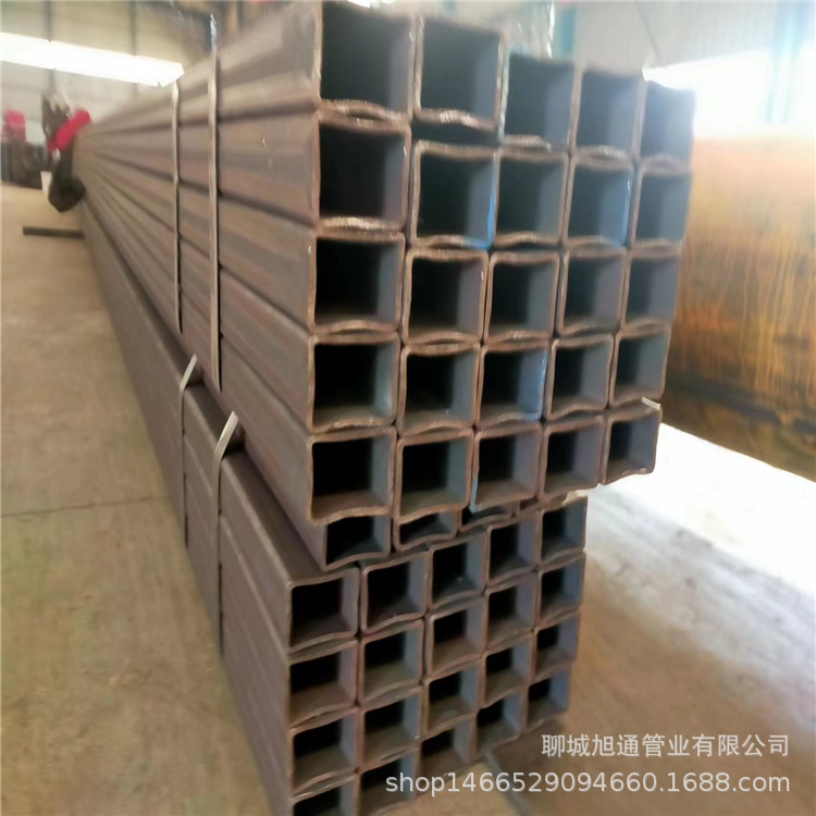 Q355E无缝方管 Q355E挤压扁通钢管 Q355E小口径方形钢管