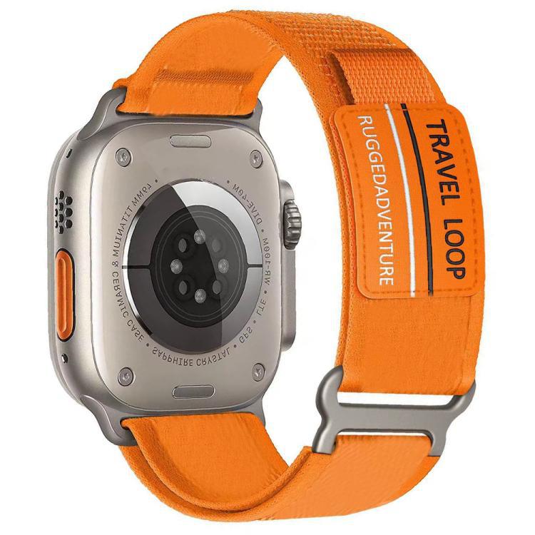 Es adecuado para Apple Watch de doble sección de nylon trenzado correa de hebilla para 38 - 49mm de múltiples tamaños