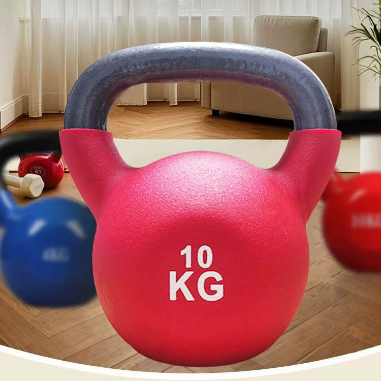 Пропитанный чугунный гири женский фитнес дома