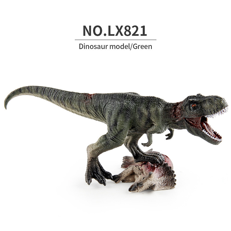 Juguetes de dinosaurios de exportación transfronteriza Triceratosaurus velociraptor Sur Zoosaurus modelo de animales juguetes ornamentales