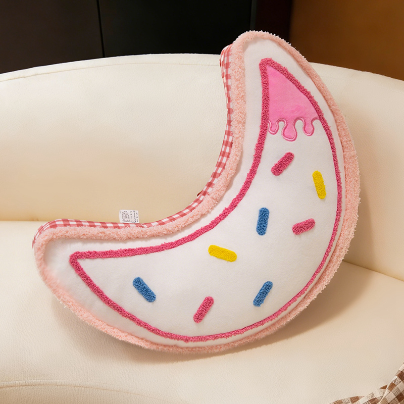 Cojín con Forma de Estrella de Peluche Decorativo para Sala de Estar