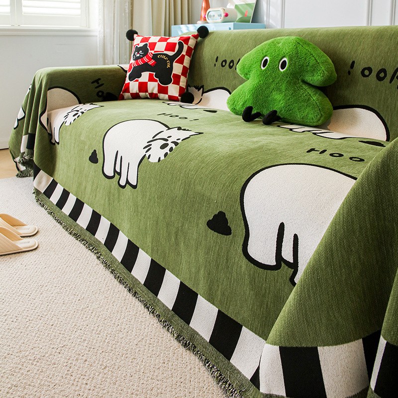 2025 New Sofa Cover Cloth, Universal Sofa Towel for All Seasons, a Complete Combination Sofa Full Cover Sofa Cover Cushion Blanket