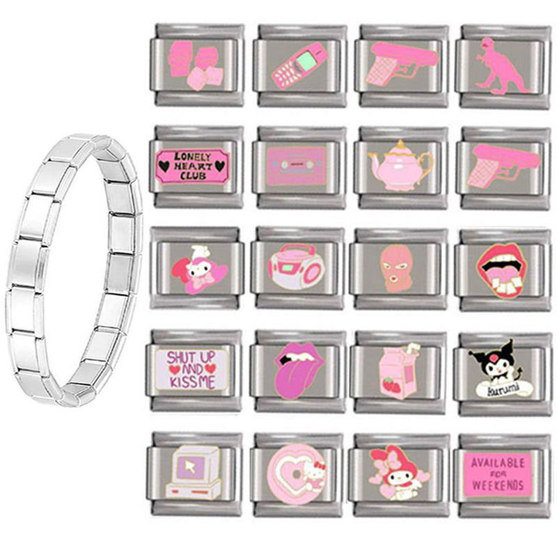 Module Strap DIY Multi-Volume Discount Direct Delivery Module DIY Jewelry Spot Cross-Border Alloy Bracelet