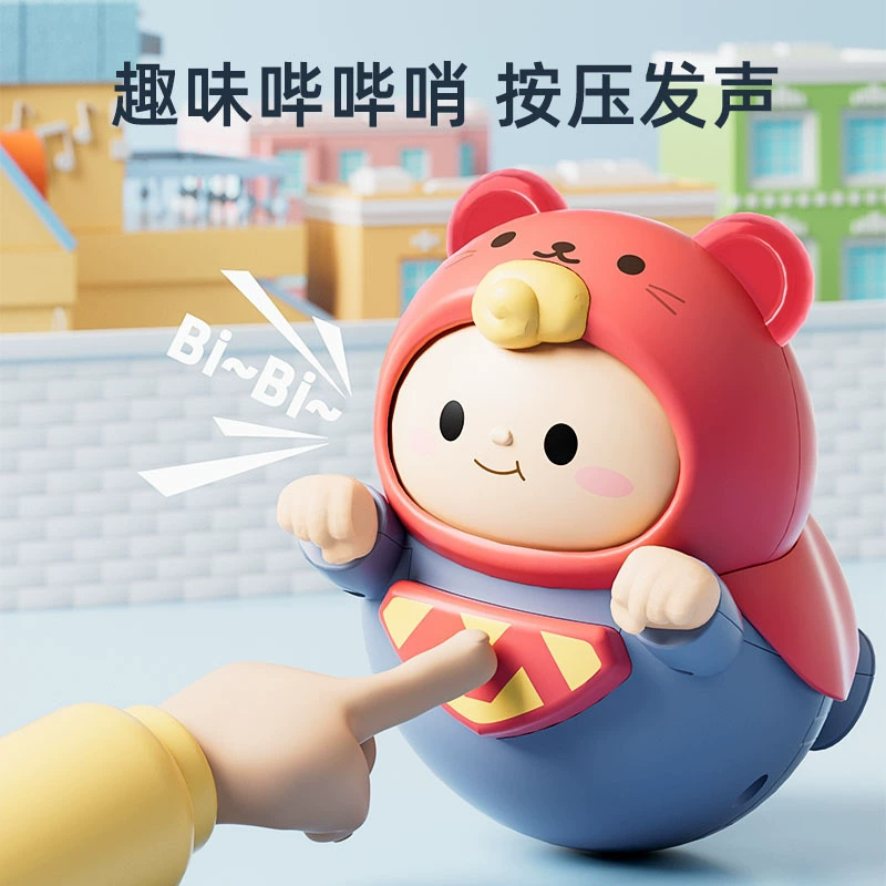 淘嘟嘟 Кукла-пустышка, игрушка для младенца, 3-6 месяцев, раннее развитие, подарок на день рождения, 1 год