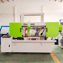 金属带锯床GY4240龙门双柱带锯床圆柱线规一整捆方管锯切机