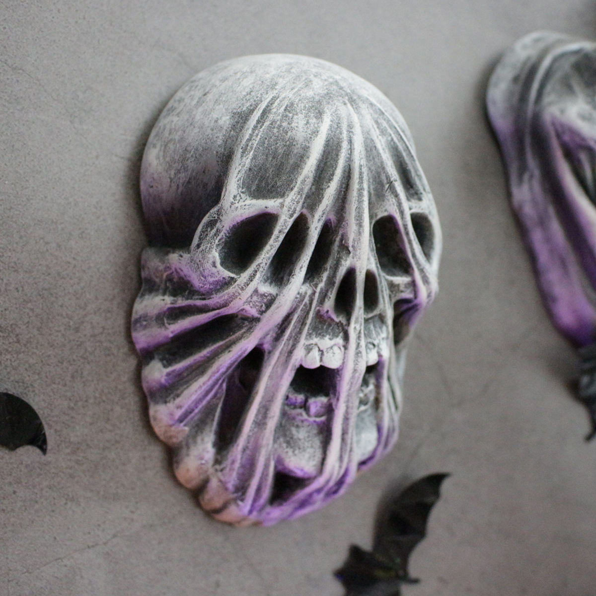Halloween wall window scene layout ghost zombie horror party decoration hanging holiday atmosphere layout now