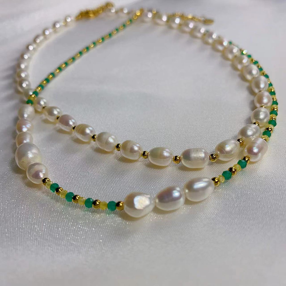 Bracelets, Necklace Classification Daily Occasion PVD Coated Geometric 304 Stainless Steel Stainless Steel Crystal INS Style Waterproof Non Tarnish Bracelets Necklace