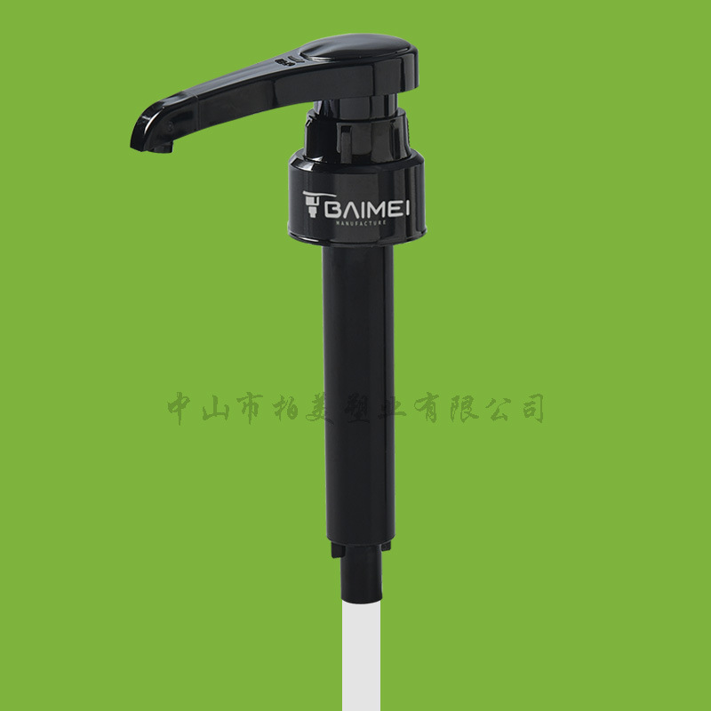 跨境专供莫林泵头按压头果酱果糖按压器亚马逊糖浆食品手压式泵头|undefined