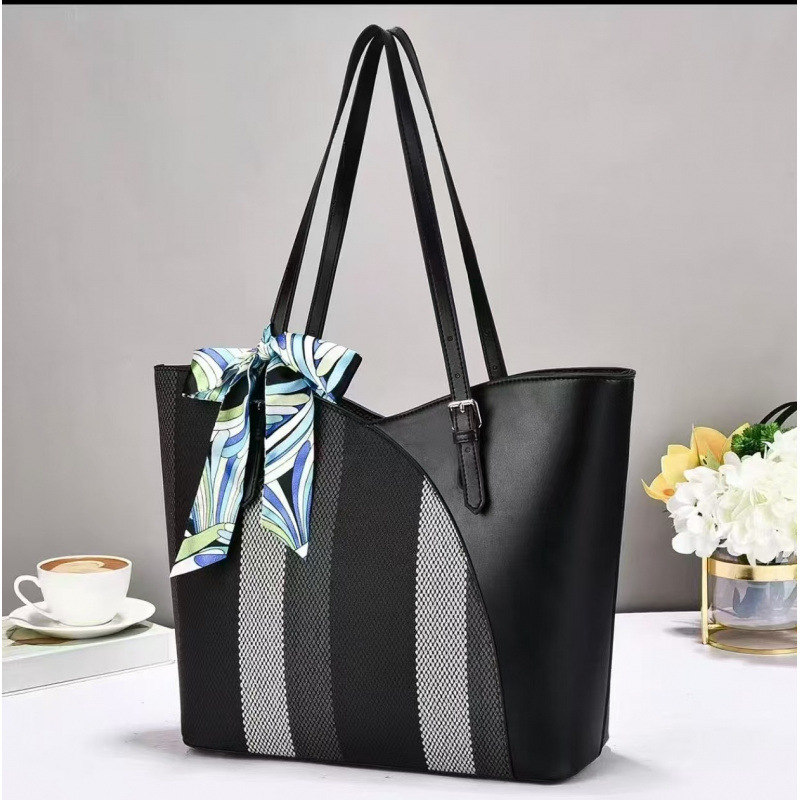 Bolsa de gran capacidad, diseño de color, bolso de hombro, bolso de mano casual, moda diaria, bolso de mochila, bolso de tote