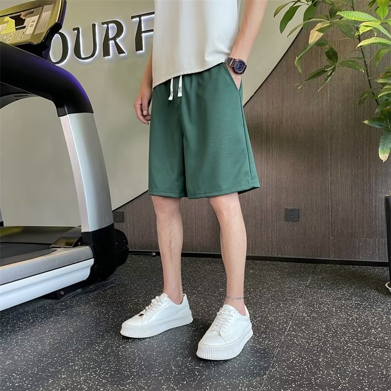 Short décontracté d'été pour hommes, style fin, porte de gros sous-vêtements, culotte courte ample de marque à la mode, Tiktok imprimable_voghion.com