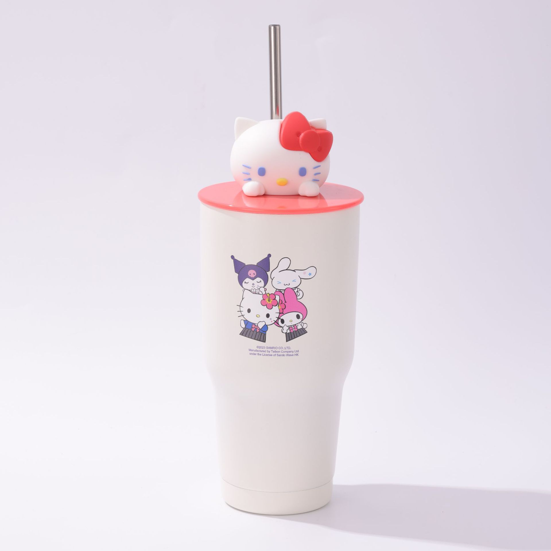 Nueva taza de vacío de acero inoxidable ktcat imagen de dibujos animados Stitzi KTcat 30oz taza de coche de vacío de acero inoxidable