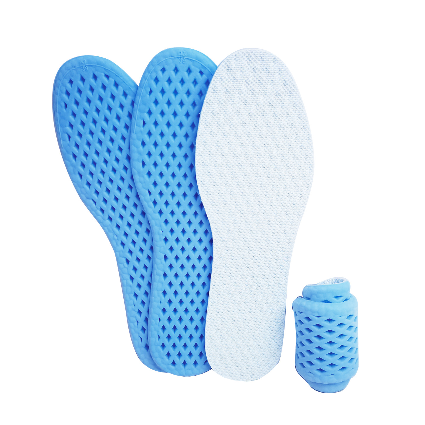 Plantillas, suela suave, pies no cansados, plantillas deportivas, sensación de pisar heces, hueca, transpirable, absorbente de sudor, plantilla fina de verano, desodorante y perfumada
