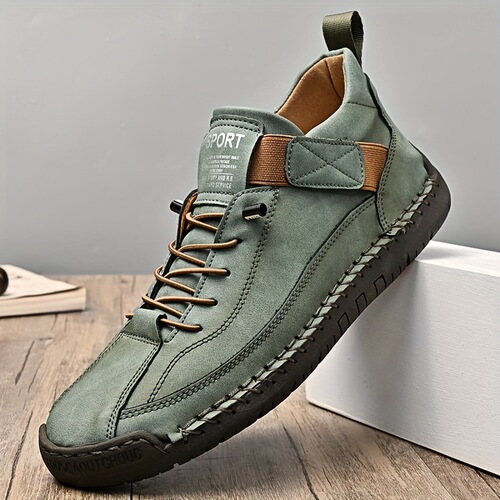 Men's Casual Fashion Sneakers Ankle Chukka Boots Handmade