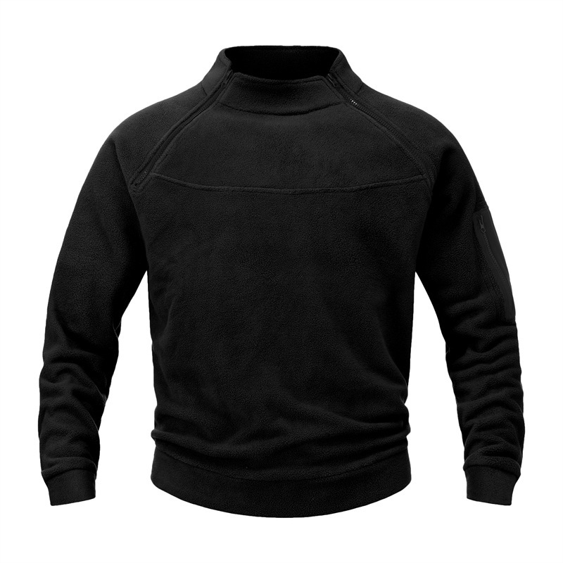 Cross - Border European Yard Autumn and winter half zip Guard skin Long Sleeve funda Head shake Plum Blazer Men European and American Sports and Leisure