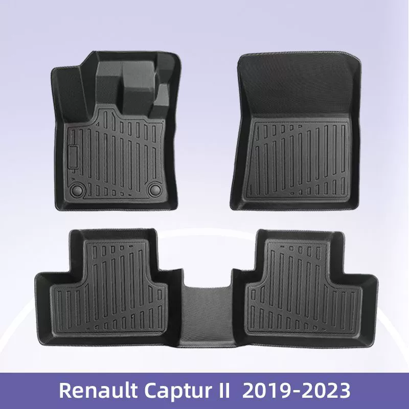 Европа для Renault Captur ll 2019-2023 Топливо 3D 24/7 Материал TPE ножки