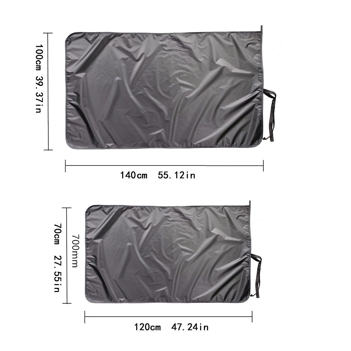 Car Trunk Mat for Ride-Hailing Drivers, Foldable Car Mat, Waterproof and Dirt-Resistant Trunk Mat