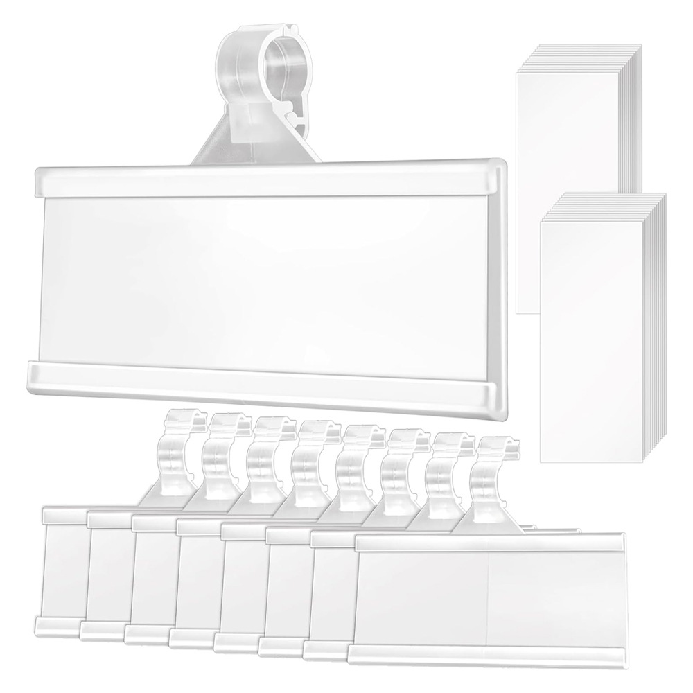 亚马逊热销现货双线挂钩牌卡超市货架挂钩式价格牌挂篮标签