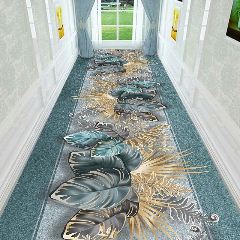 Alfombra 3D hogar sala de estar dormitorio completo pared pasillo corte alfombra cocina antideslizante puerta mat