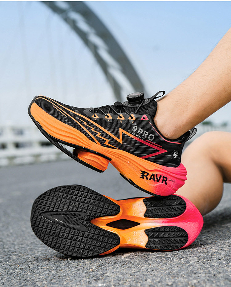 Giày chạy bộ Chitu 9PRO siêu nhẹ thoáng khí đế carbon cho nam và nữ — Bạch Băng Phấn F35YX, Hương cỏ xanh F19YX, Hương cỏ xanh F35YX, Hỏa Thạch F19YX chi tiết 16