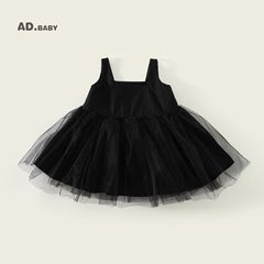 2025公主风童装秋季新款女童韩版公主裙子时尚百搭秋装纱裙连衣裙