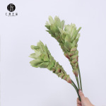 工厂直销 仿真姜花手感木百合火炬仿真花 仿生热带假花造景插花材