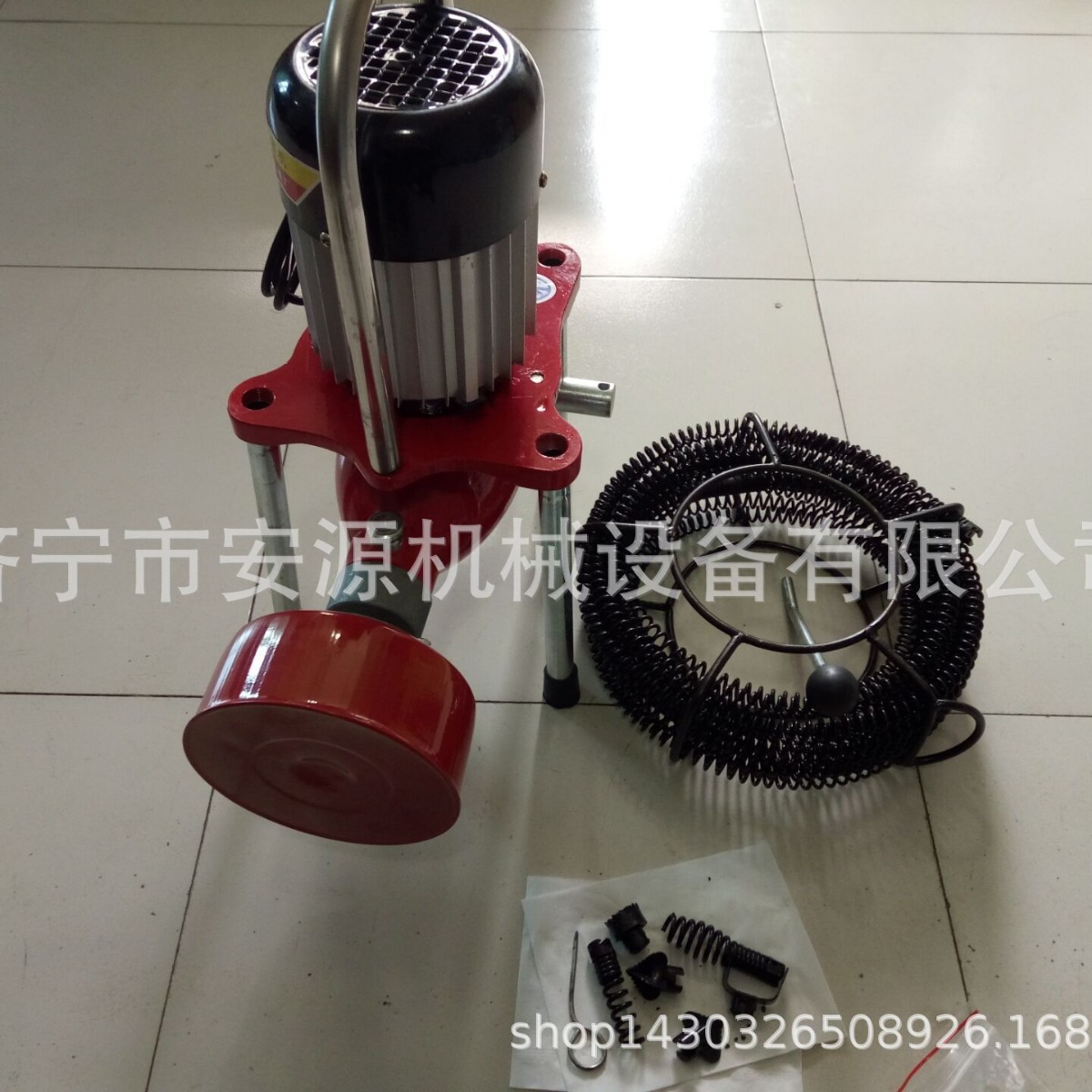 疏通机下水道供应生产 电动管道疏通机 安源200型管道疏通机