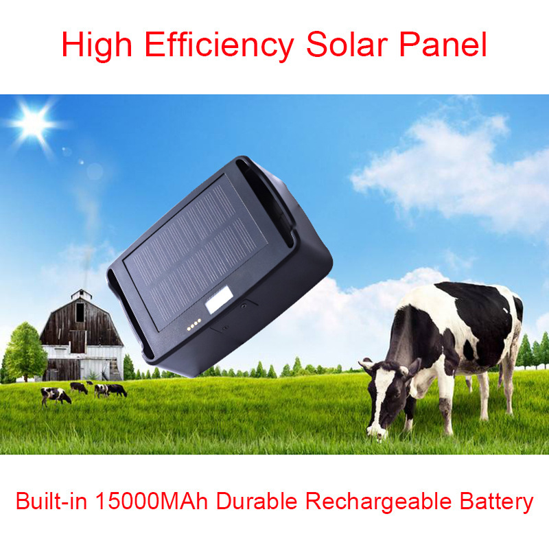 4g Gps Cattle, Horse, and Sheep Locator Baokangyuan Solar Charging Ultra-Long Battery Life Anti-Lost Tracking Grazing Collar