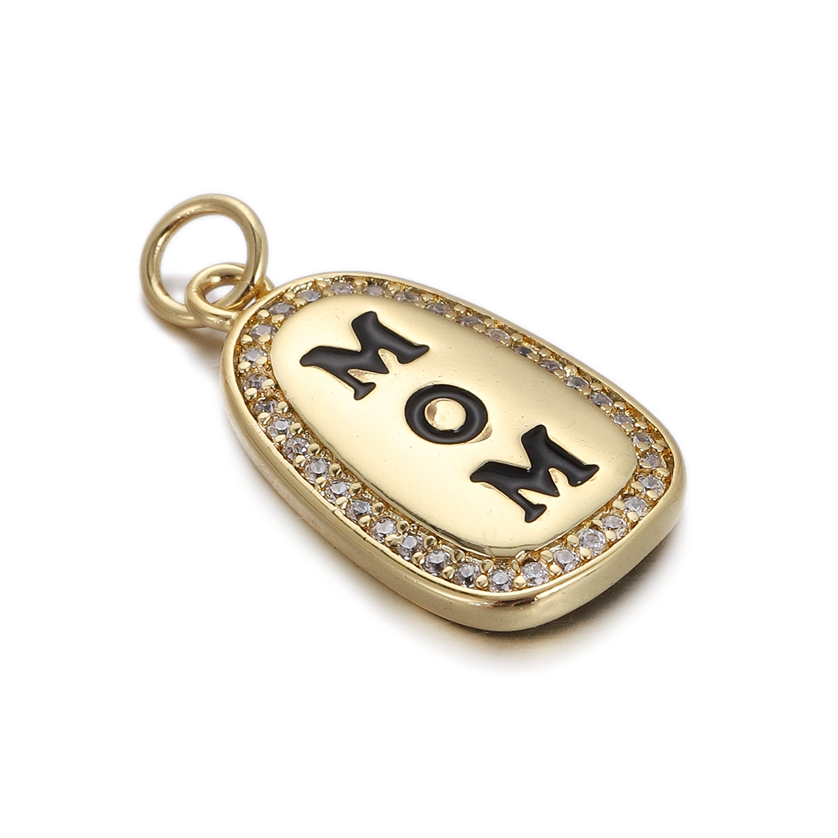 20g Weight Pendant, Chain Jewelry Making Type Copper Chain Material 1 Piece Quantity Holiday, Daily Occasion Copper Material Letter, Heart Shape Pattern Unisex Gender Plating Design Simple Style Style 1 Piece Copper Letter Heart Shape Pendant Chain 17