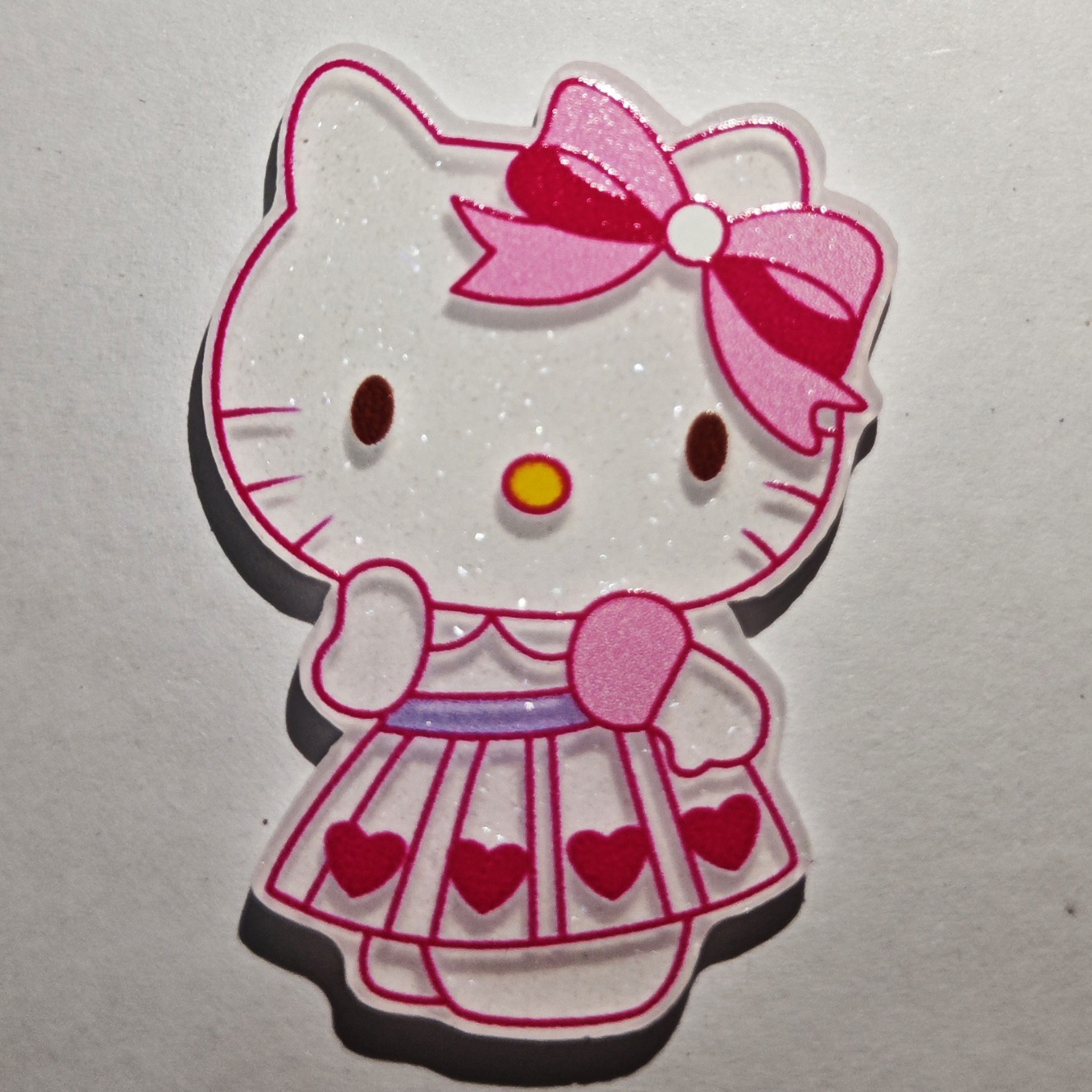 Sanrio acrílico clip de cabello para niños accesorios para el cabello broche de ropa llaveros accesorios DIY joyas