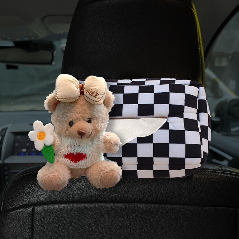 [Productos de punta] Bolsa de papel de dibujo para coche, caja de reposabrazos para mujer, bolsa de papel, caja de dibujo para coche colgante, decoración de caja de dibujo para coche image 8