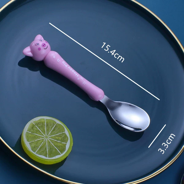Fuchsia spoon